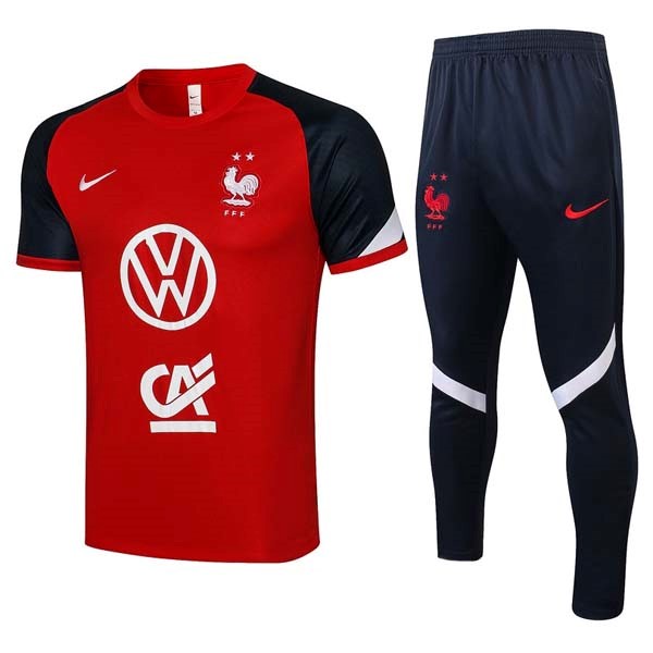 Trainingsshirt Frankreich Ensemble Complet 2022 Rote